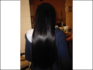 Partial Hair Weave Only Top Was Left Out