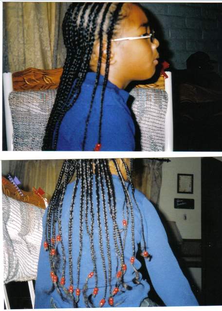 Cornrows little girls without extensions I did