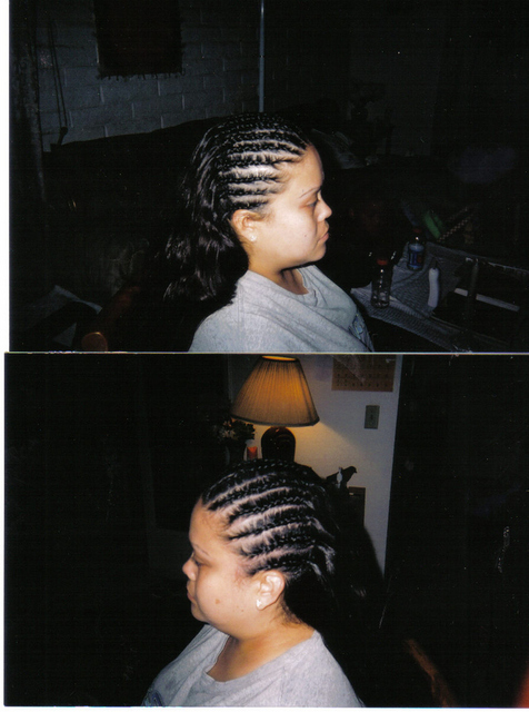 Cornrows in The Crown (I did)