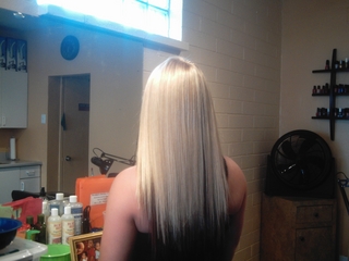 Full Head Weave I did