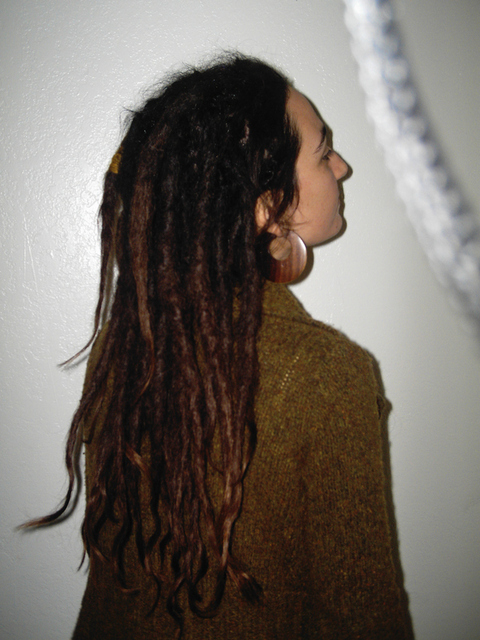 Long Dreadlocks I Latch Hooked