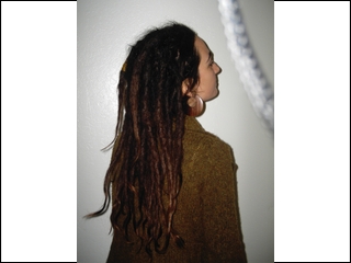 Long Dreadlocks I Latch Hooked