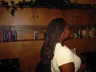 Senegelease Twists With Curls On End